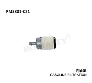 Gasoline filtration