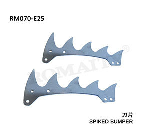 Spiked bumper